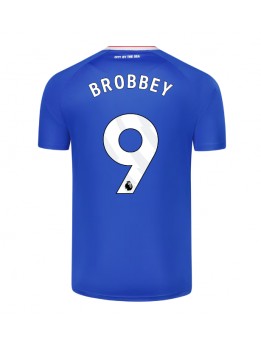 Billige Sunderland Brian Brobbey #9 Bortedrakt 2025-26 Kortermet